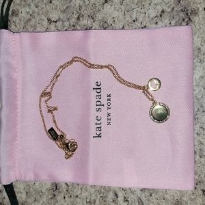 Gold kate spade necklace